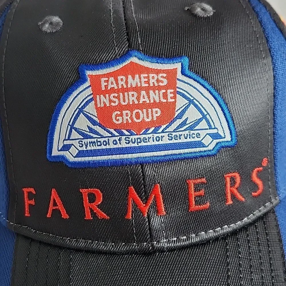 Nascar Chase Authentics 5 Kasey Kahne Farmers Velcroback Hat - New